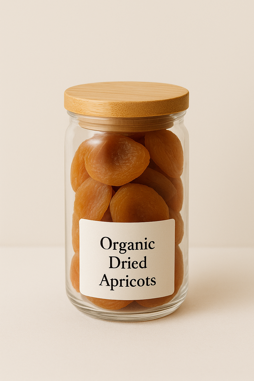 Organic Dried Apricots (5oz Jar)